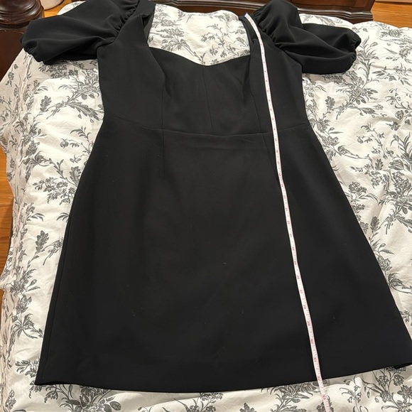 French Connection Puff Sleeve Mini Dress - Picture 8 of 10